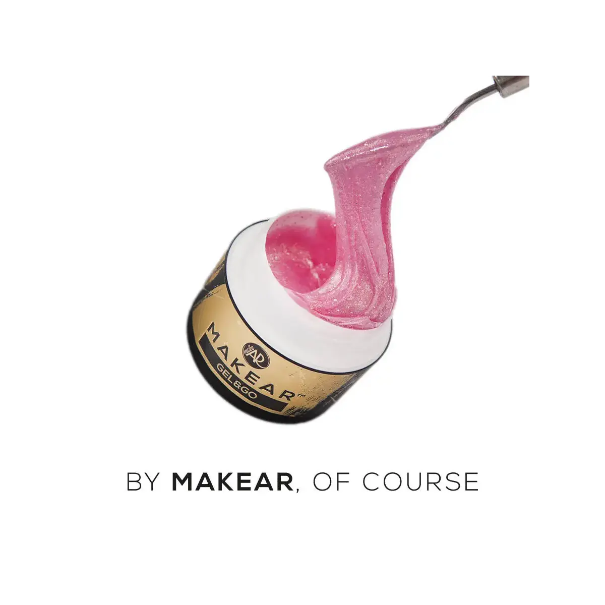 GG24 Glitter Lila Rose - Gel&Go 50ml