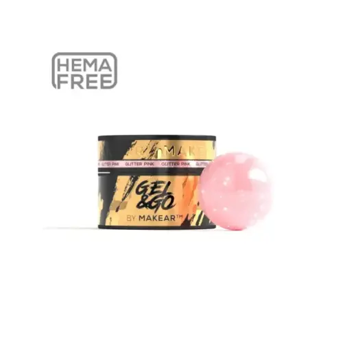 GG22 Glitter Pink - Gel&Go 50ml