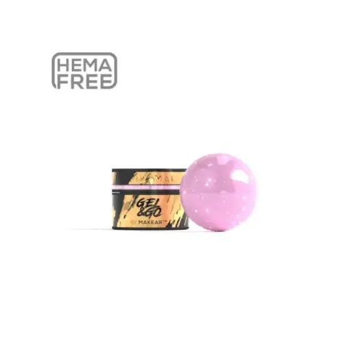 GG24 Glitter Lila Rose - Gel&Go 15ml