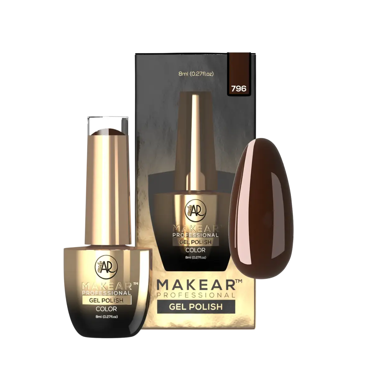 796 Je t'aime - Lakier hybrydowy Makear