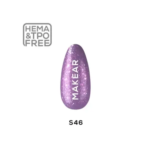 S46 Violetino - Lakier hybrydowy Makear