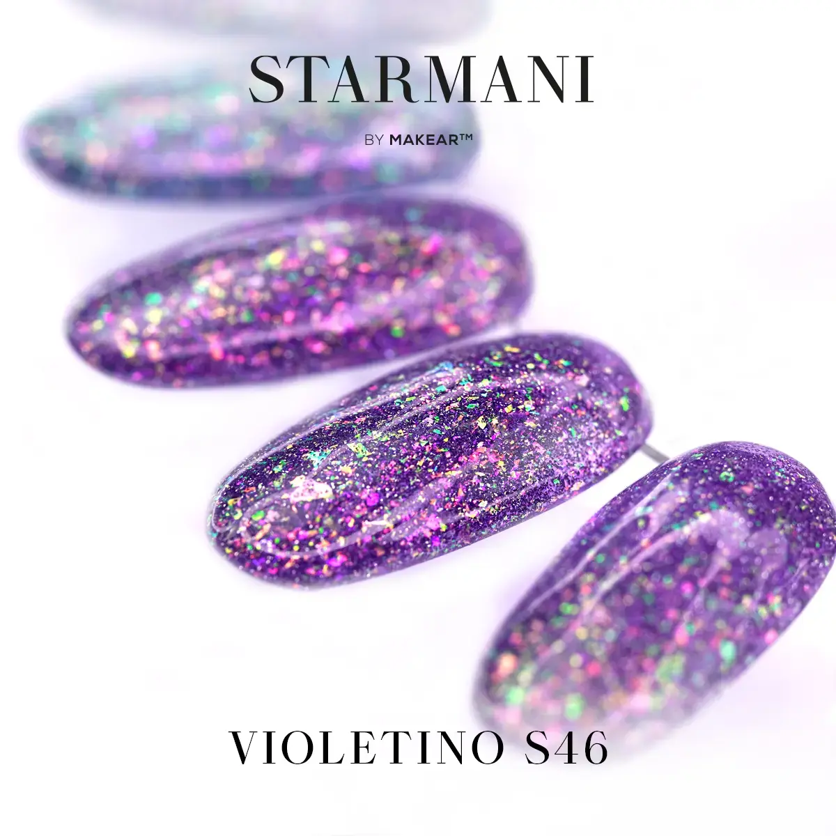 S46 Violetino - Lakier hybrydowy Makear
