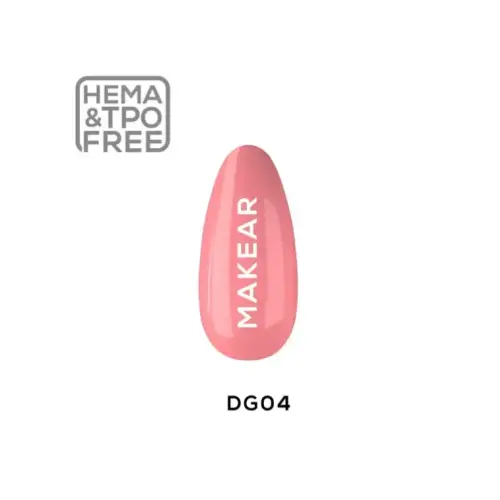 DG04 Beach Peach - Lakier hybrydowy Makear