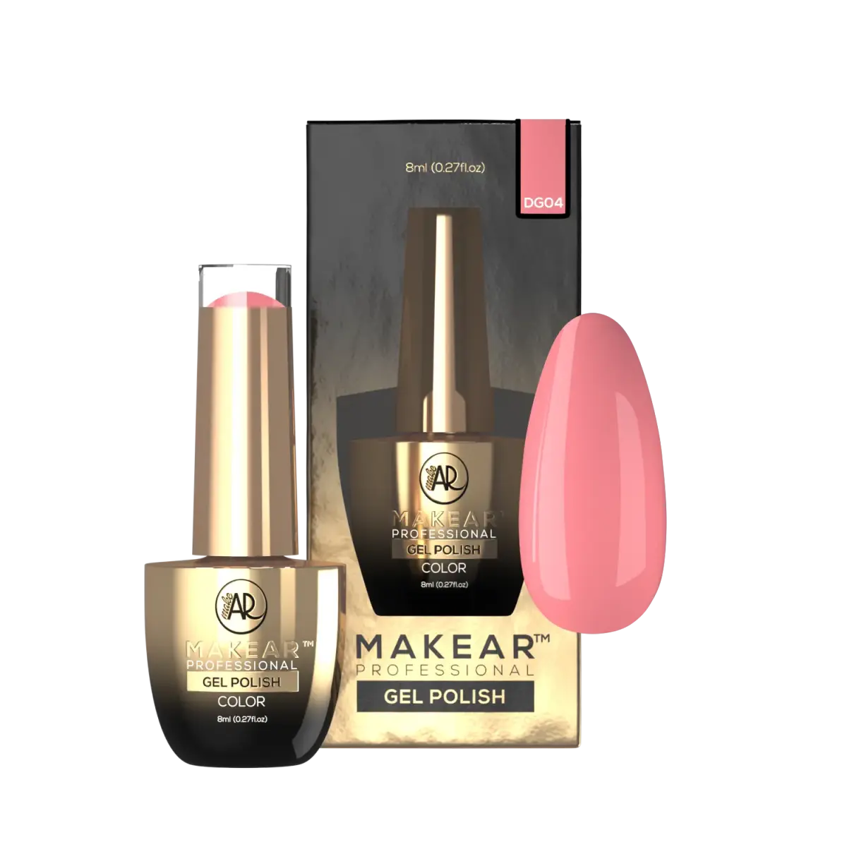 DG04 Beach Peach - Lakier hybrydowy Makear