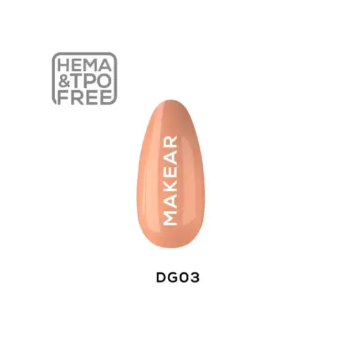 DG03 French Orange - Lakier hybrydowy Makear