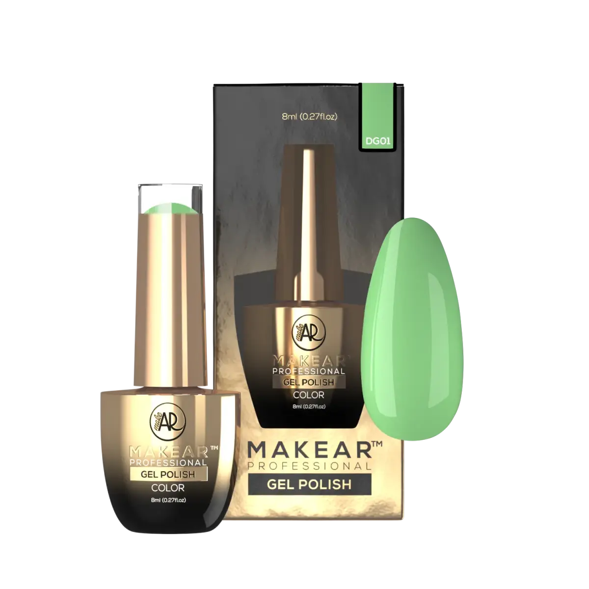 DG01 Green Dream - Lakier hybrydowy Makear