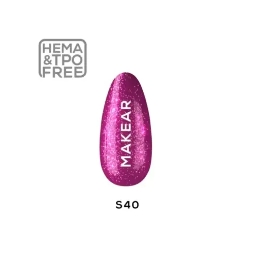 S40 Touch Me - Lakier hybrydowy Makear