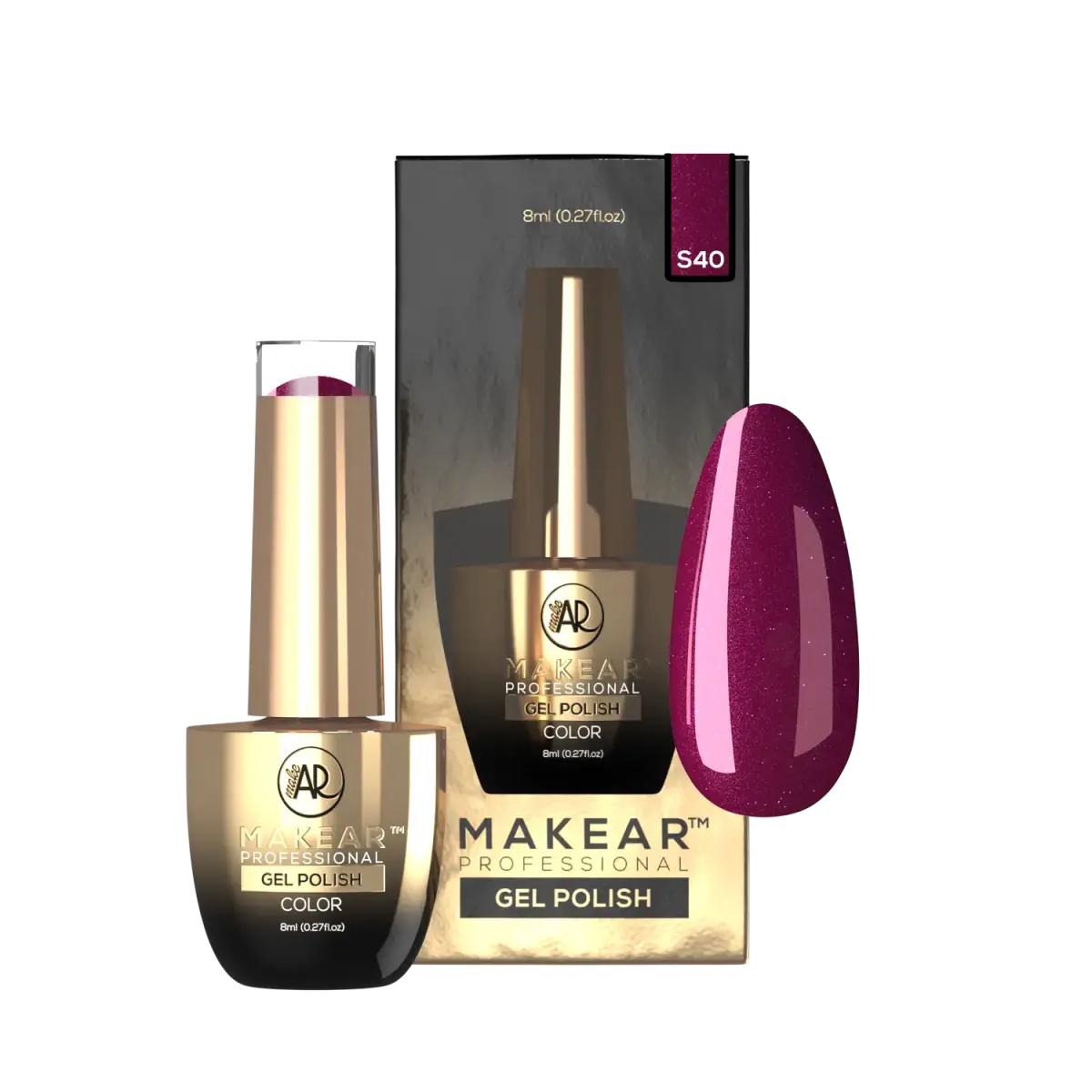 S40 Touch Me - Lakier hybrydowy Makear