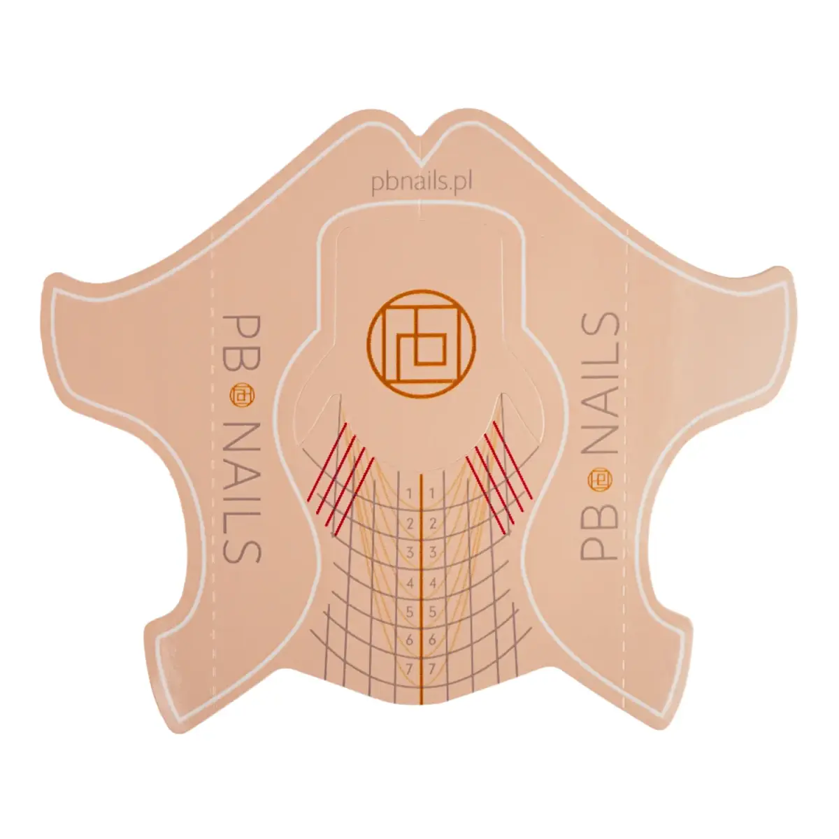 Formy do przedłużania paznokci NAIL FORMS BOX 2.0 300 szt.