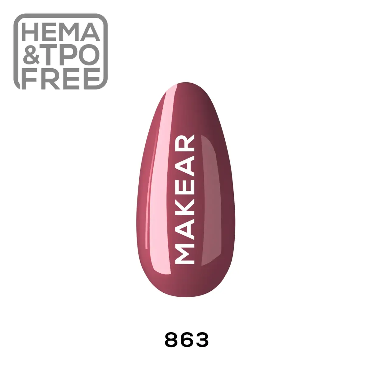863 Sweet Hit - Lakier hybrydowy Makear
