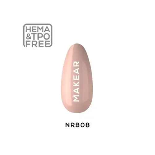 NRB08 Dark Beige - Nude Rubber Base