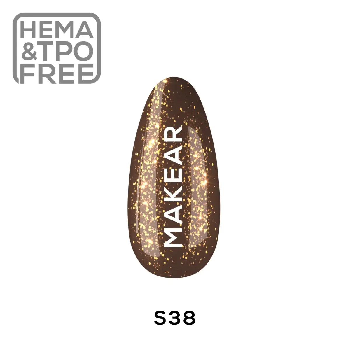 S38 Love Me - Lakier hybrydowy Makear