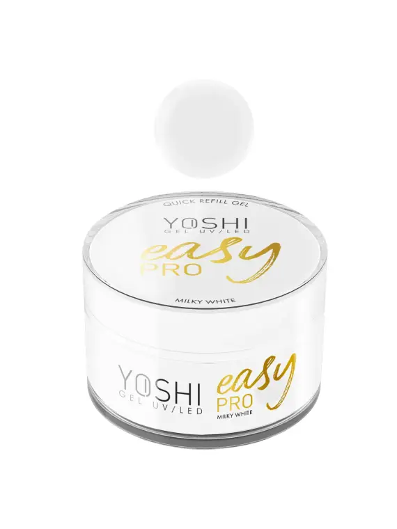 Żel Easy PRO Gel UV LED MILKY WHITE 50 ml