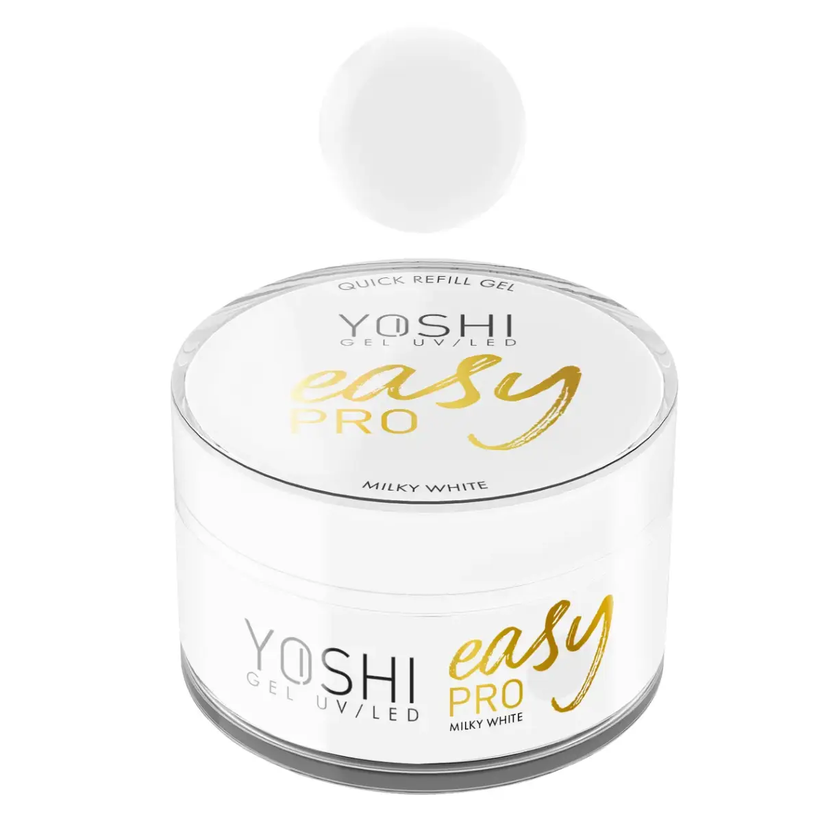 Żel Easy PRO Gel UV LED MILKY WHITE 15 ml