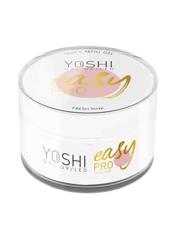 Żel Easy PRO Gel UV LED FRESH PINK. 15 ml