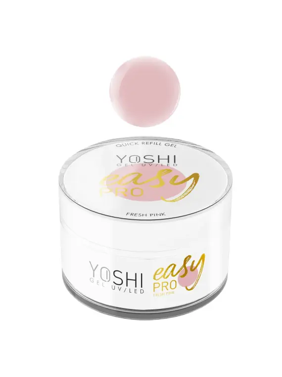 Żel Easy PRO Gel UV LED FRESH PINK. 15 ml