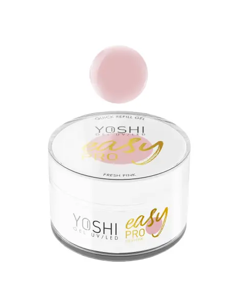 Żel Easy PRO Gel UV LED FRESH PINK. 15 ml