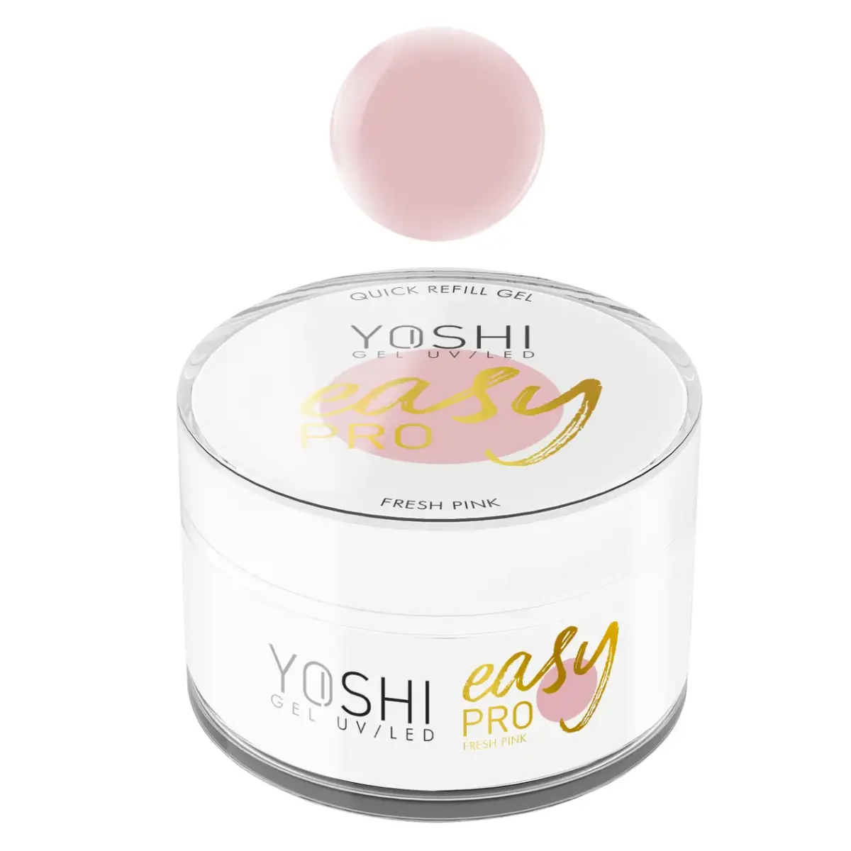 Żel Easy PRO Gel UV LED FRESH PINK. 15 ml