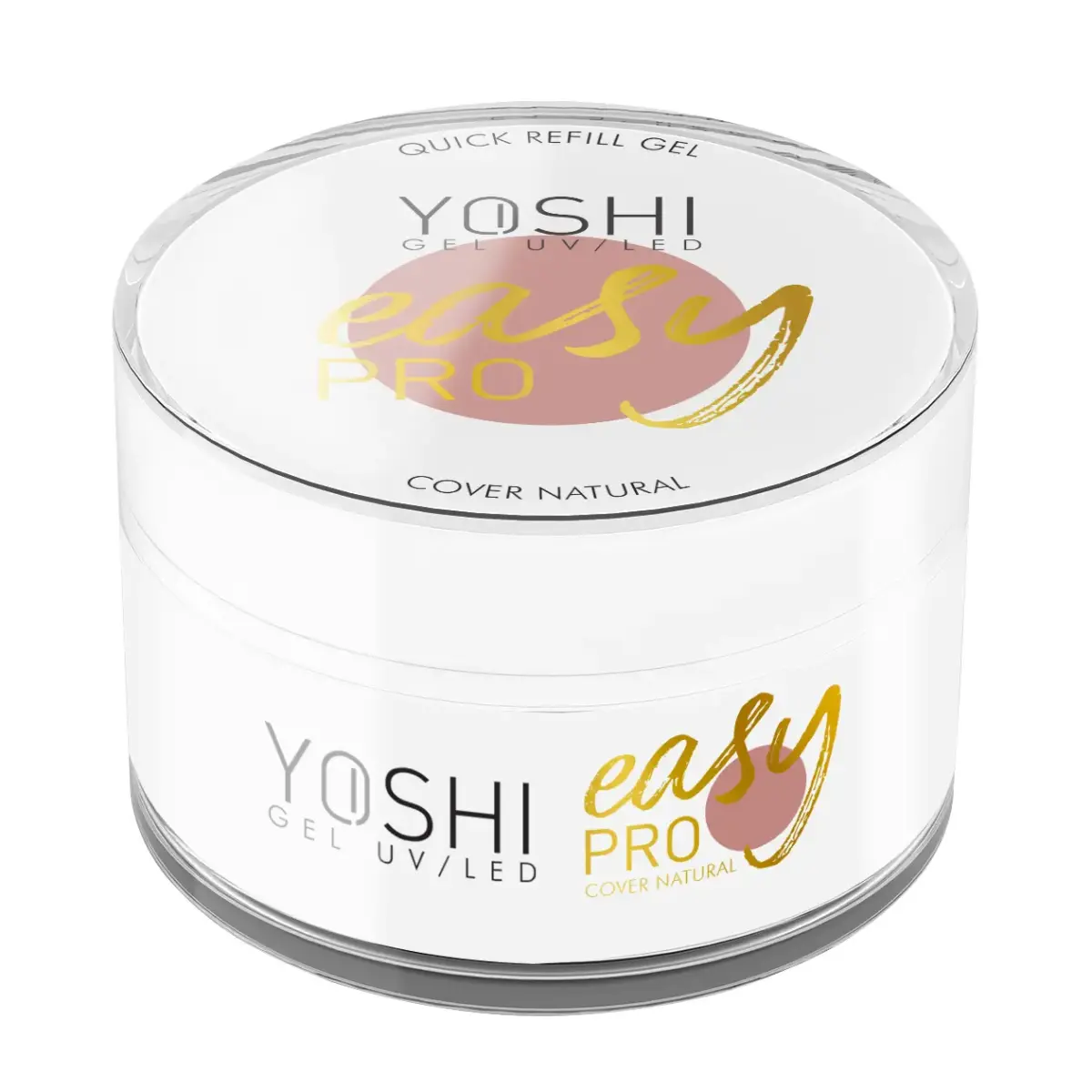 Żel Easy PRO Gel UV LED COVER NATURAL 15 ml