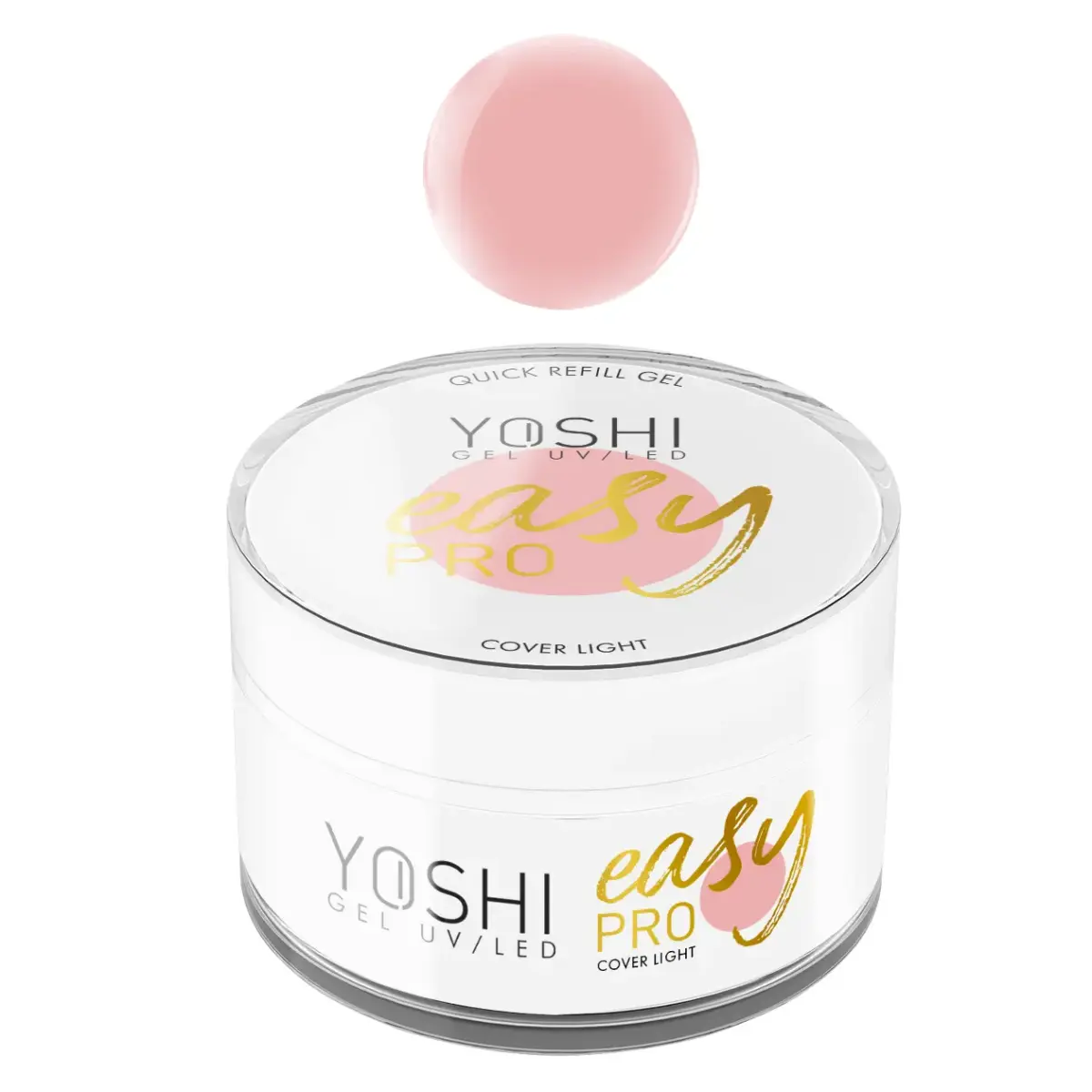 Żel Easy PRO Gel UV LED COVER LIGHT 50 ml