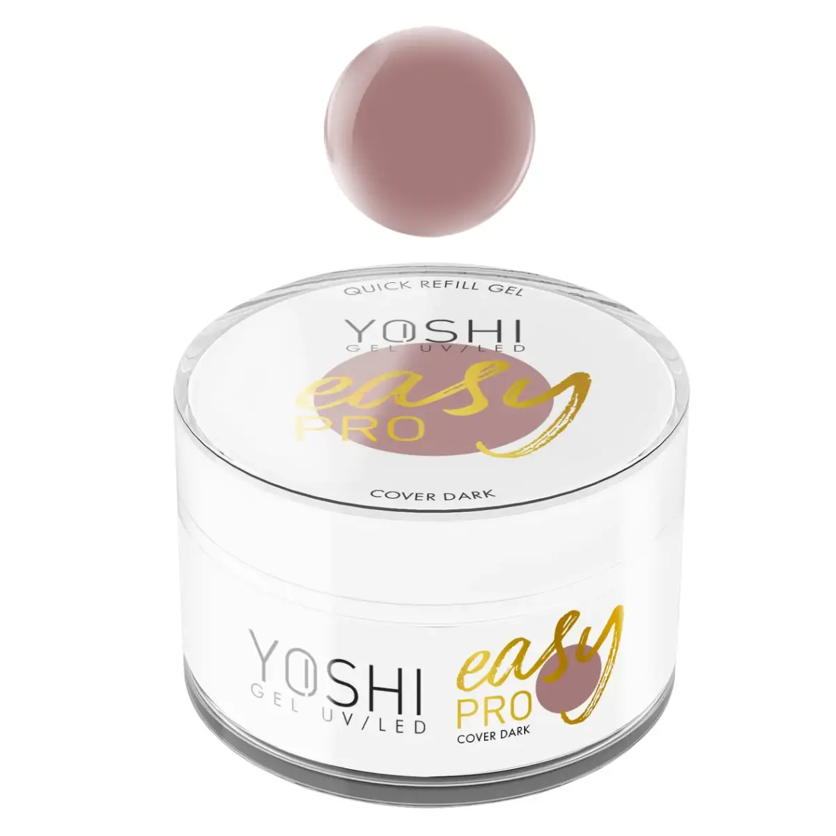 Żel Easy PRO Gel UV LED COVER DARK 15 ml