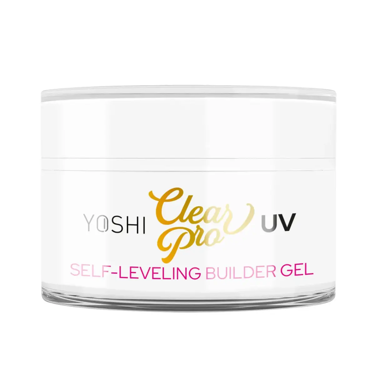 Żel Clear PRO Gel UV LED Self Leveling 50 ml