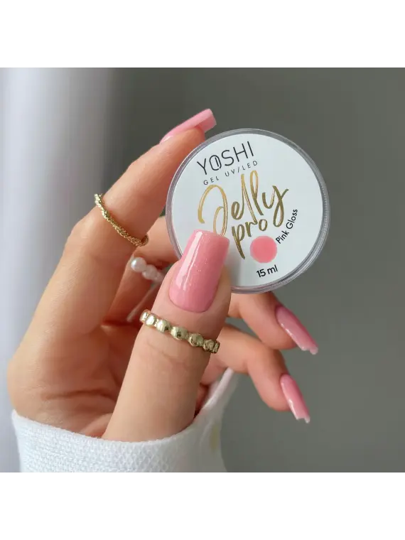 Żel Budujący Jelly PRO Gel UV LED Pink Gloss 50 ml