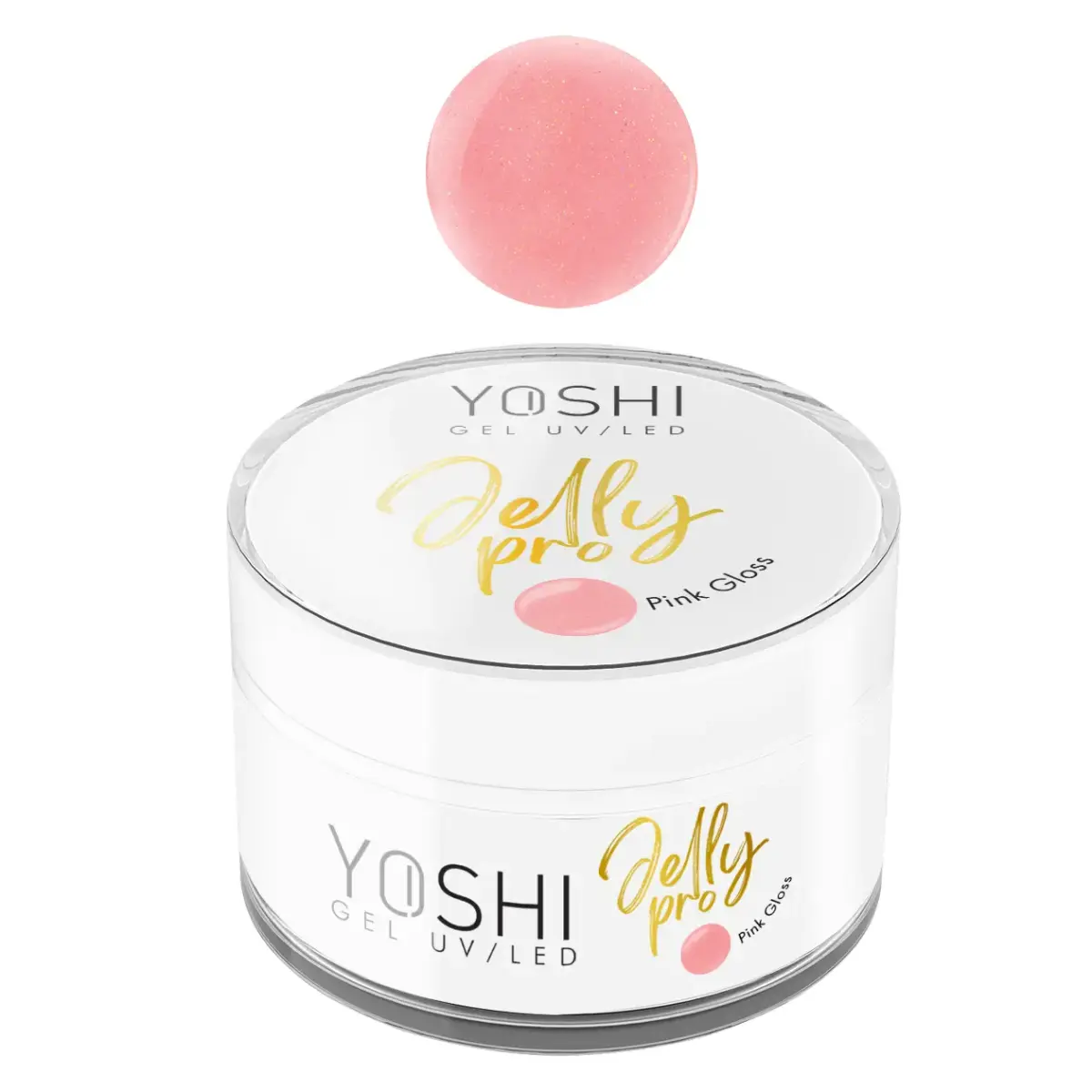 Żel Budujący Jelly PRO Gel UV LED Pink Gloss 15 ml
