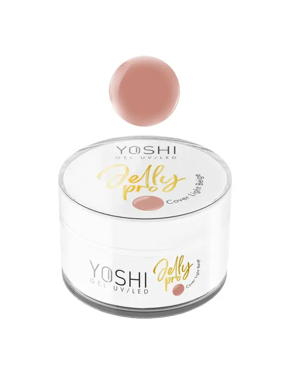 Żel Budujący Jelly PRO Gel UV LED Cover Light Beige. 15 ml