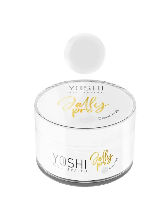Żel Budujący Jelly PRO Gel UV LED Cover Ivory 50 ml