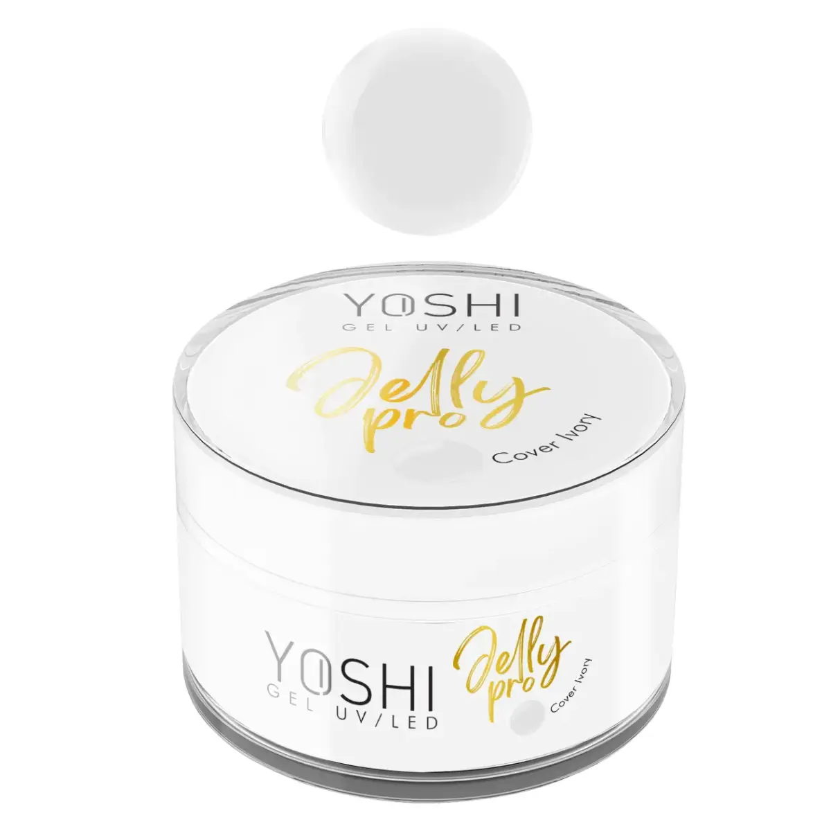 Żel Budujący Jelly PRO Gel UV LED Cover Ivory 50 ml