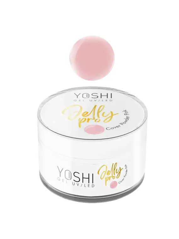 Żel Budujący Jelly PRO Gel UV LED Cover Powder Pink 50 ml