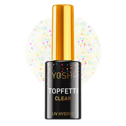 UV Hybrid Topfetti Clear 10 ml