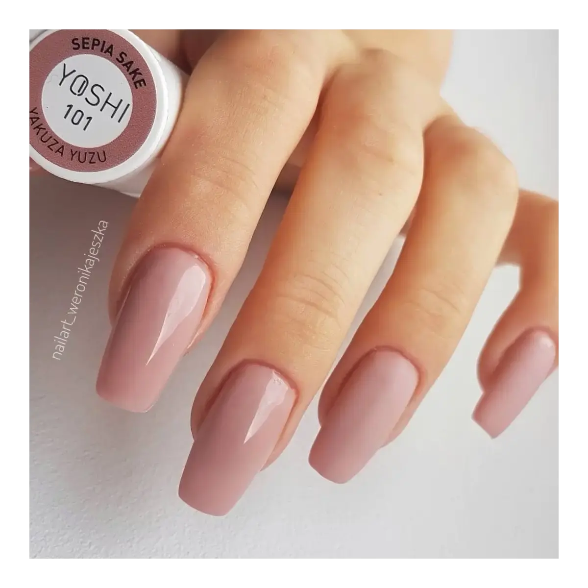 Lakier Hybrydowy UV Hybrid Sepia Sake 6 ml - 101