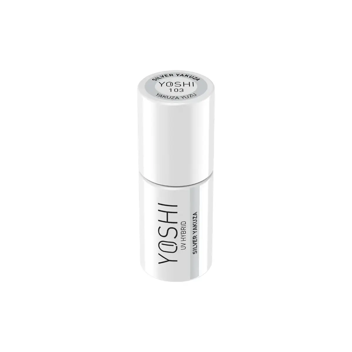 Lakier Hybrydowy UV Hybrid Silver Yakuza 6 ml - 103