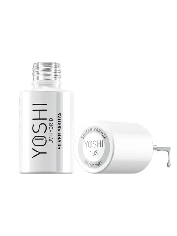 Lakier Hybrydowy UV Hybrid Silver Yakuza 6 ml - 103