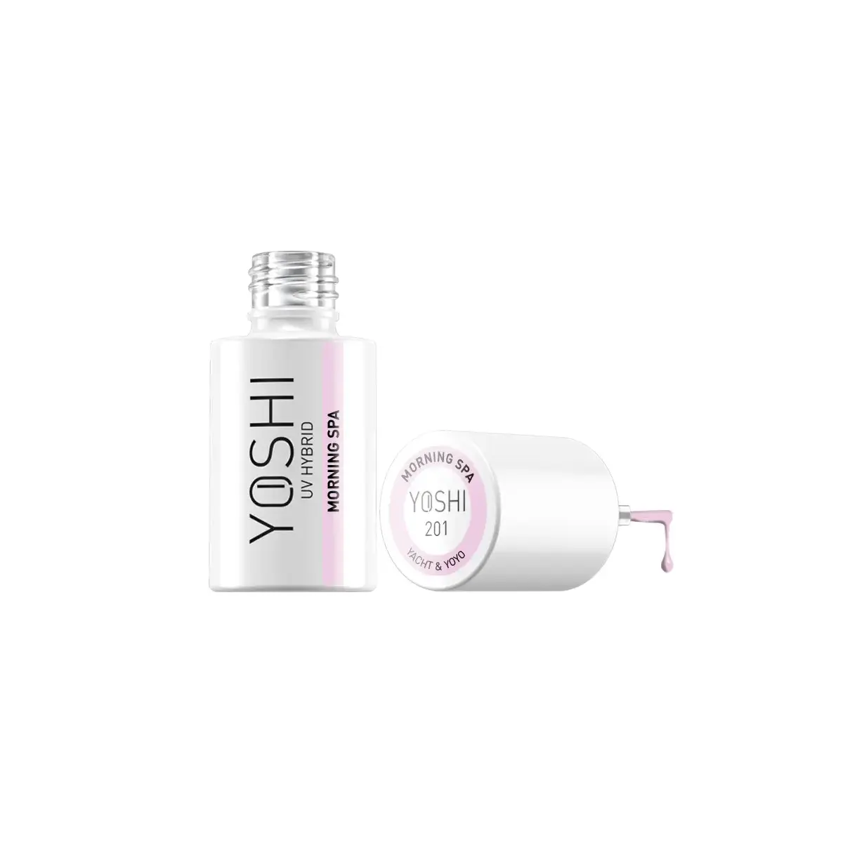 Lakier Hybrydowy UV Hybrid Morning Spa 6 ml - 201