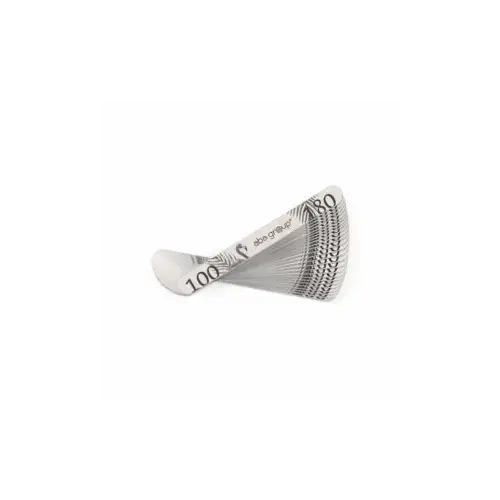 Aba Group Pilnik do paznokci PROSTY 100/180 STANDARD - FLAMING, 25 sztuk