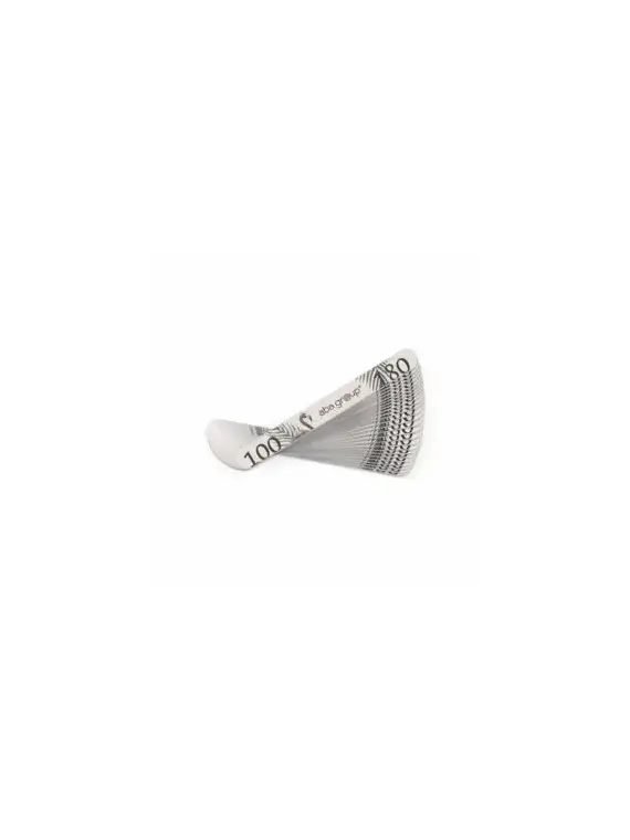 Aba Group Pilnik do paznokci PROSTY 100/180 STANDARD - FLAMING, 25 sztuk