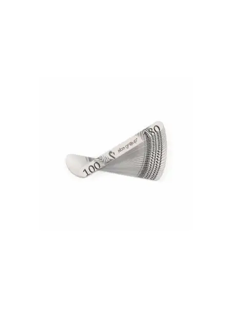 Aba Group Pilnik do paznokci PROSTY 100/180 STANDARD - FLAMING, 25 sztuk
