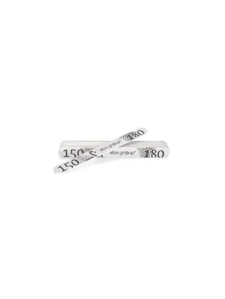 Aba Group Pilnik do paznokci PROSTY 150/180 STANDARD - FLAMING, 25 sztuk