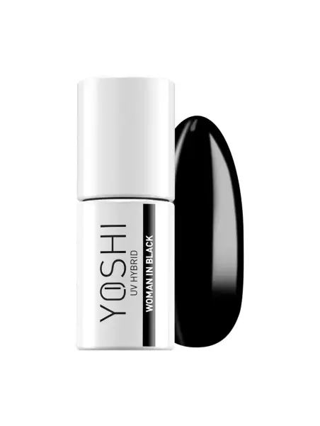 Lakier Hybrydowy UV Hybrid Woman In Black 6 ml - 605