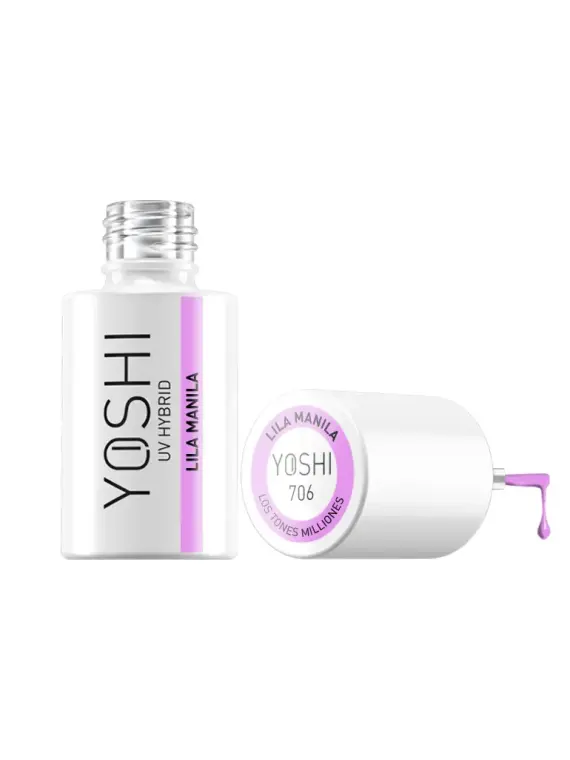 Lakier Hybrydowy UV Hybrid Lila Manila 6 ml - 706