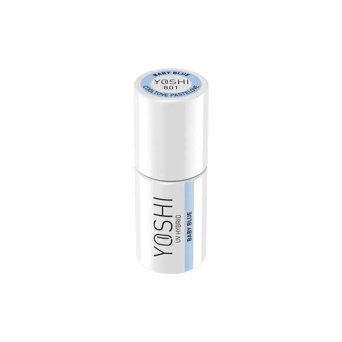 Lakier Hybrydowy UV Hybrid Baby Blue 6 ml - 801
