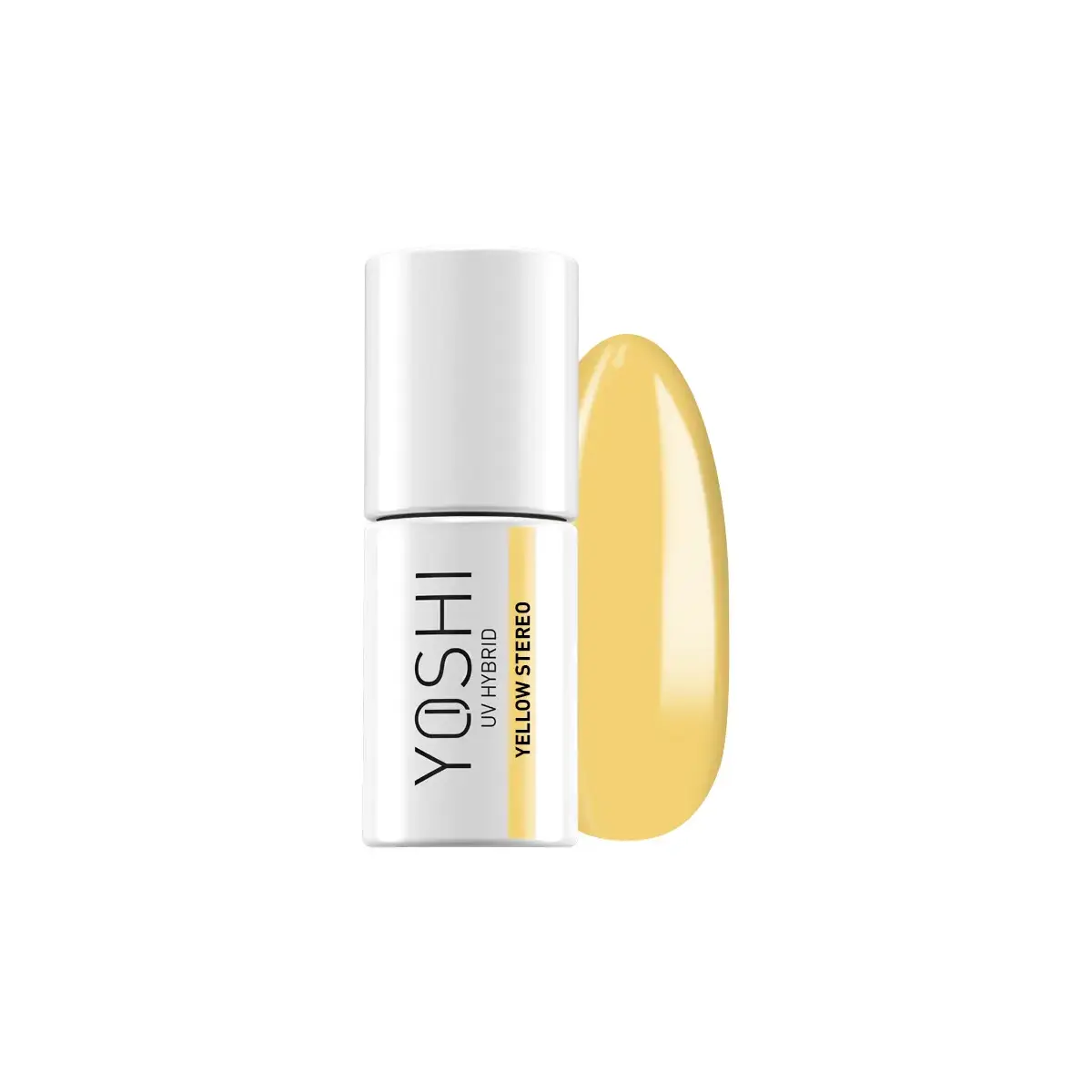 Lakier Hybrydowy UV Hybrid Yellow Stereo 6 ml - 802