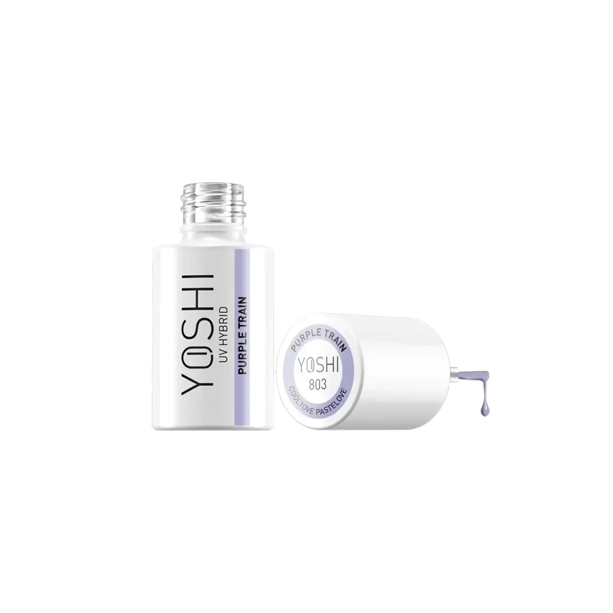 Lakier Hybrydowy UV Hybrid Purple Train 6 ml - 803