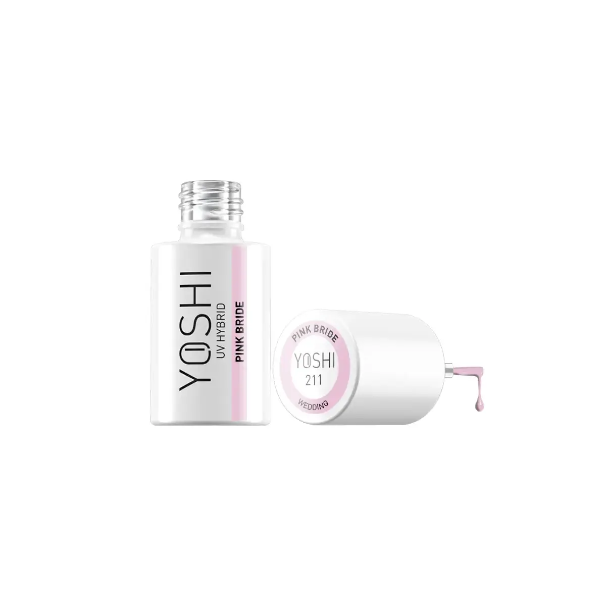 Lakier Hybrydowy UV Hybrid Pink Bride 6 ml - 211