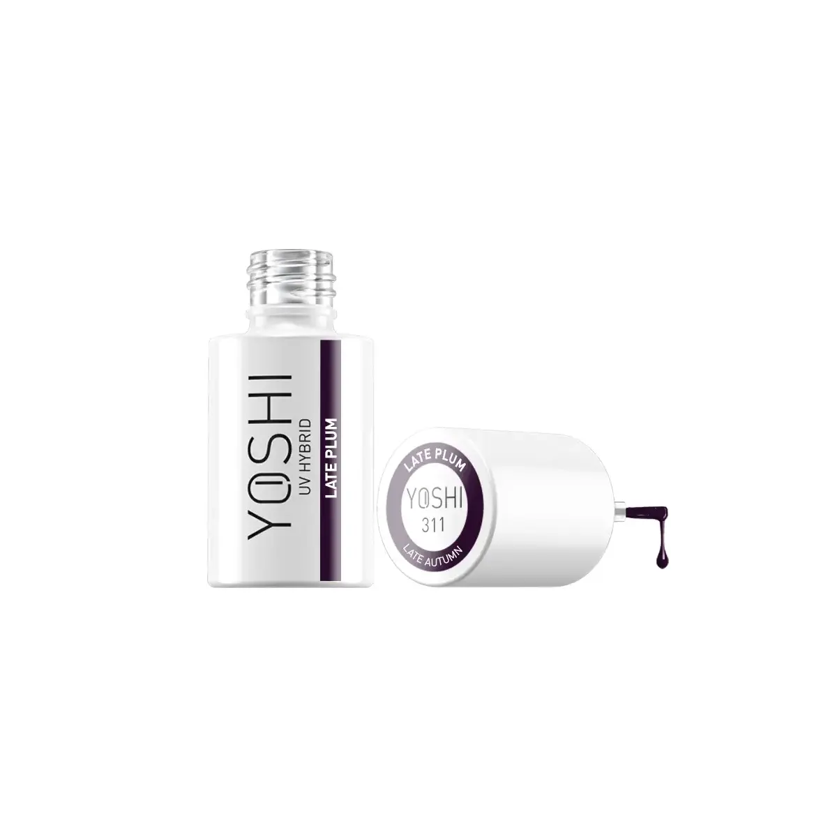 Lakier Hybrydowy UV Hybrid Late Plum 6 ml - 311