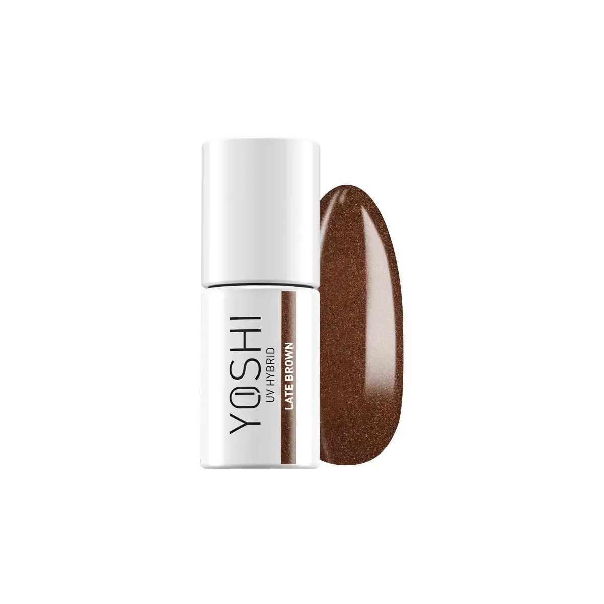 Lakier Hybrydowy UV Hybrid Late Brown 6 ml - 318