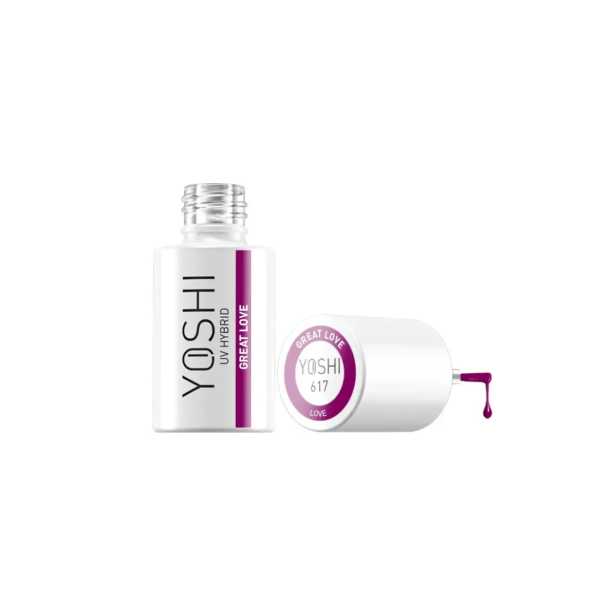 Lakier Hybrydowy UV Hybrid Great Love 6 ml - 617